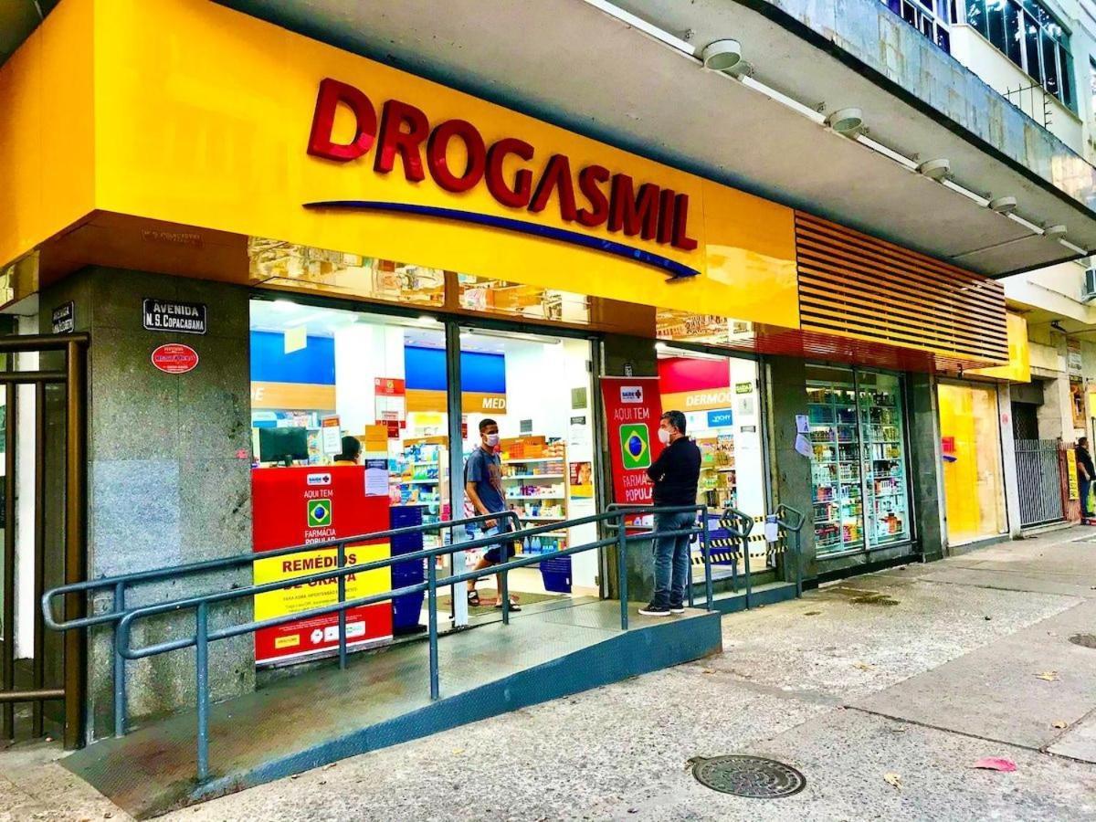 Encantos De Copacabana - 5 Hospedes E Praia Рио-де-Жанейро Экстерьер фото